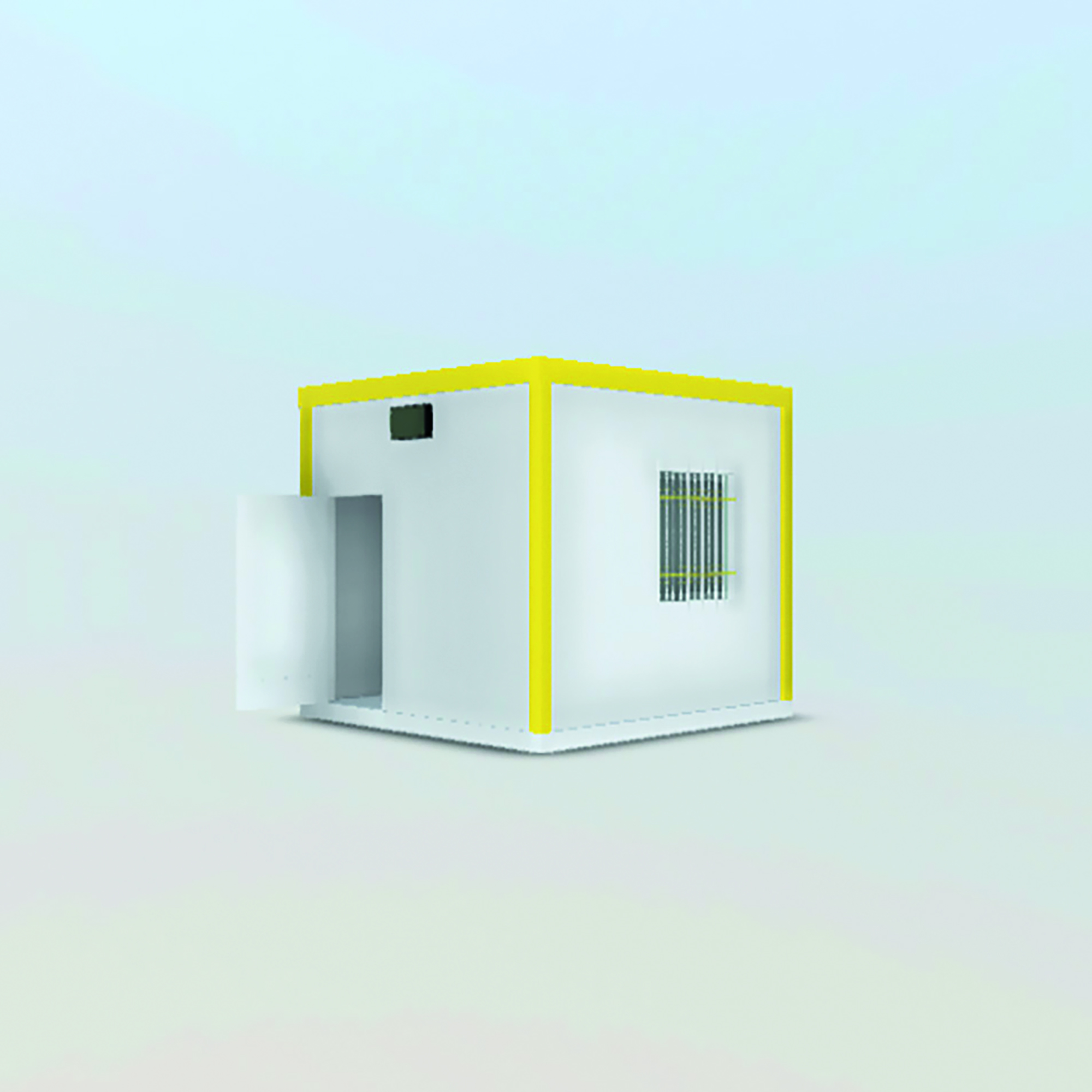 Solutions Poste de garde l : 3,00 m | L : 2,45 m | H : 3,00 m